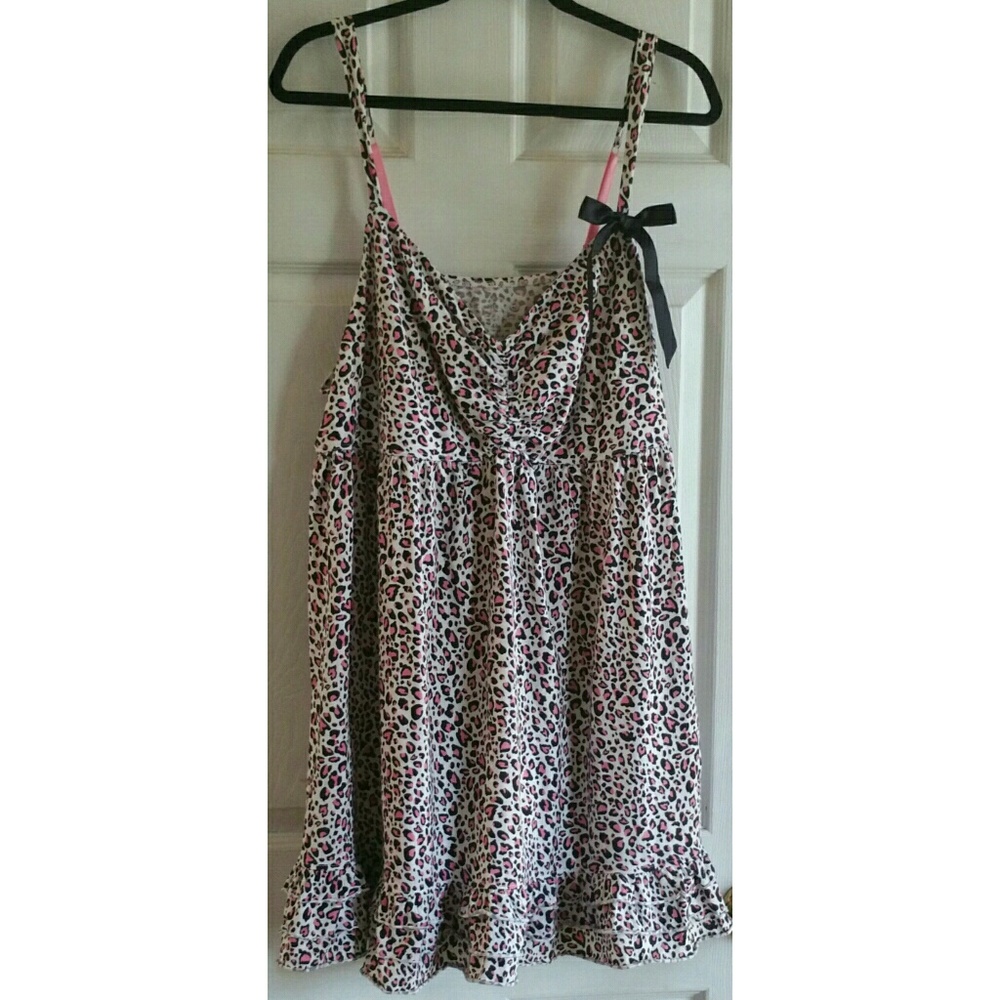 Lane Bryant - Cacique - Leopard Print Babydoll
